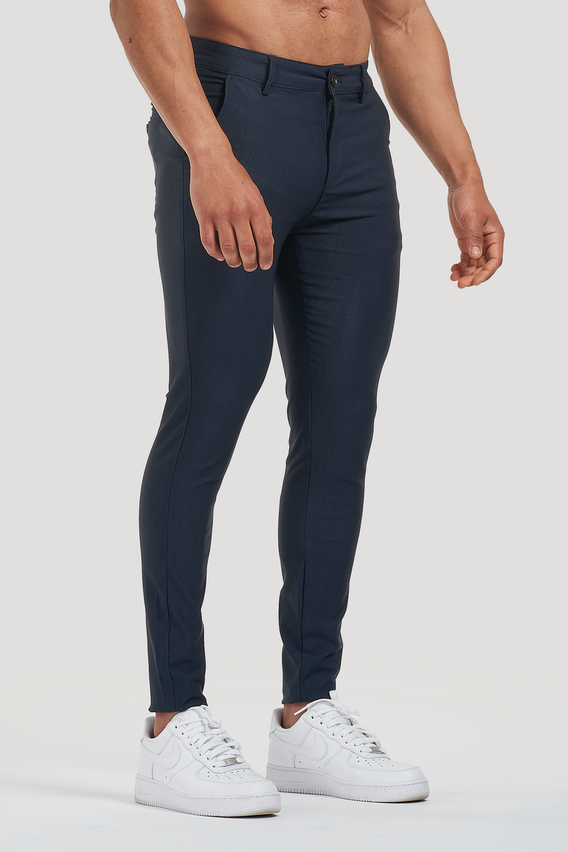 Calça Alfaiataria Atlantic Milano Azul