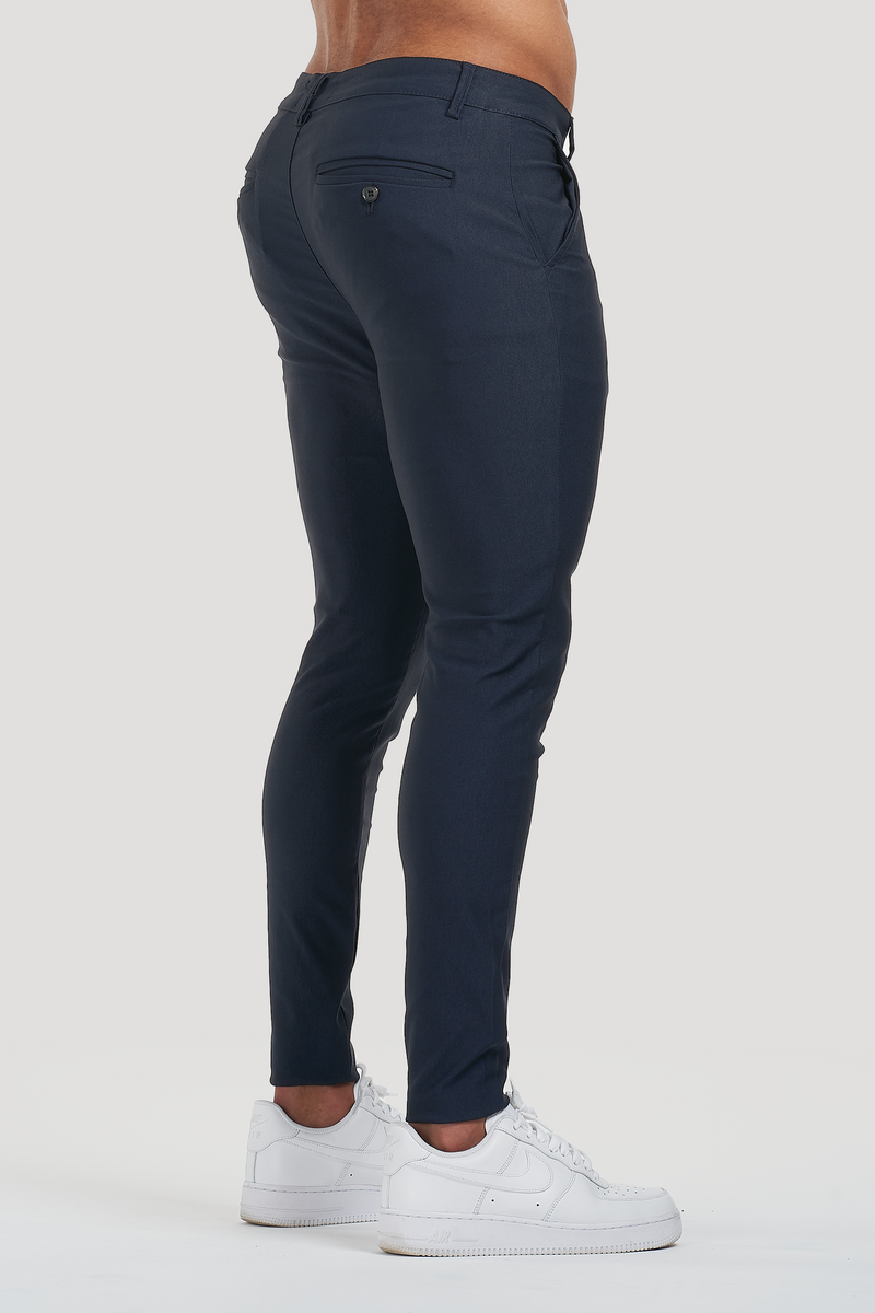 Calça Alfaiataria Atlantic Milano Azul