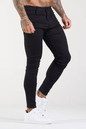 Calça de Sarja Masculina Atlantic Preta