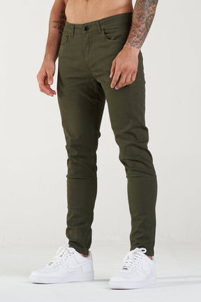 Calça de Sarja Masculina Atlantic Verde