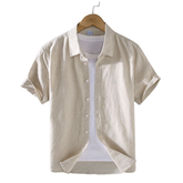 Camisa Casual de Linho Atlantic