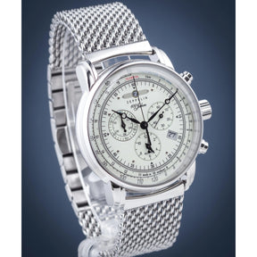 Relógio Automático Zeppelin 100 Anos Silver – Cronógrafo