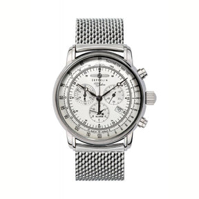 Relógio Automático Zeppelin 100 Anos Silver – Cronógrafo